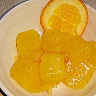 手作りオレンジグミ